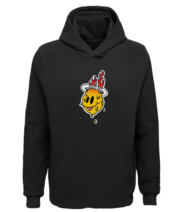 Court Culture Melting Smiley Kids Hoodie Kids Hoodie Court Culture   