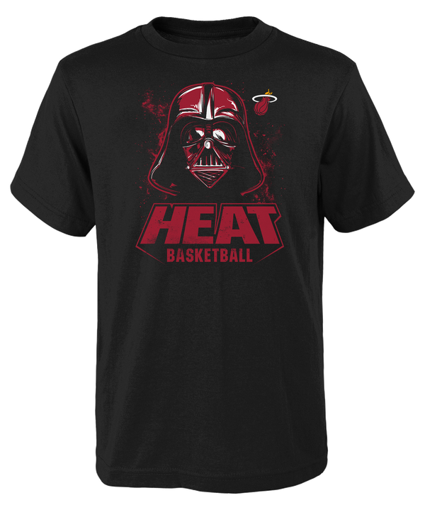 Miami HEAT Star Wars Vader Rising Kids Tee Kids Tee Outerstuff   