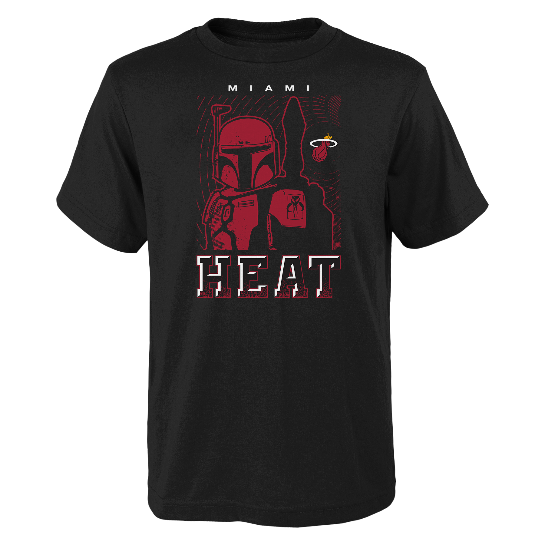 Miami HEAT Star Wars Boba Fett Youth Tee Youth Tee Outerstuff   