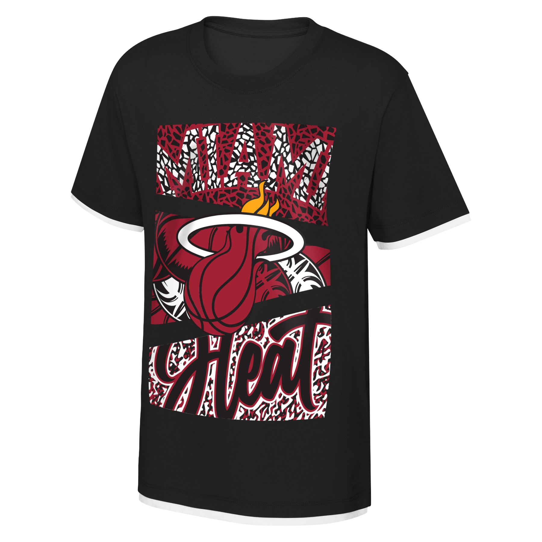 Miami HEAT Youth Court Tee Youth Tee Outerstuff   