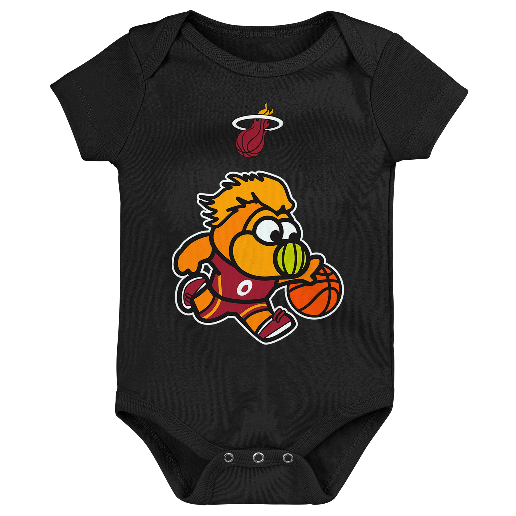 Miami HEAT Newborn Burnie Creeper KIDS INFANTS OUTERSTUFF   