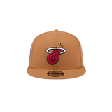 New Era Miami HEAT Khaki Color Pack Youth Hat - 1