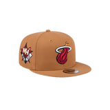 New Era Miami HEAT Khaki Color Pack Youth Hat - 3