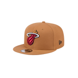 New Era Miami HEAT Khaki Color Pack Youth Hat - 5