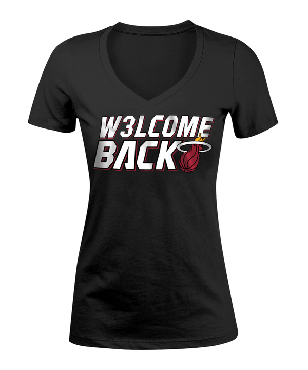 New ERA Miami HEAT Women's Welcome Back Wade Tee Women's Tee New Era   