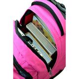 Miami HEAT 19" Premium Pink Wheeled Backpack - 3