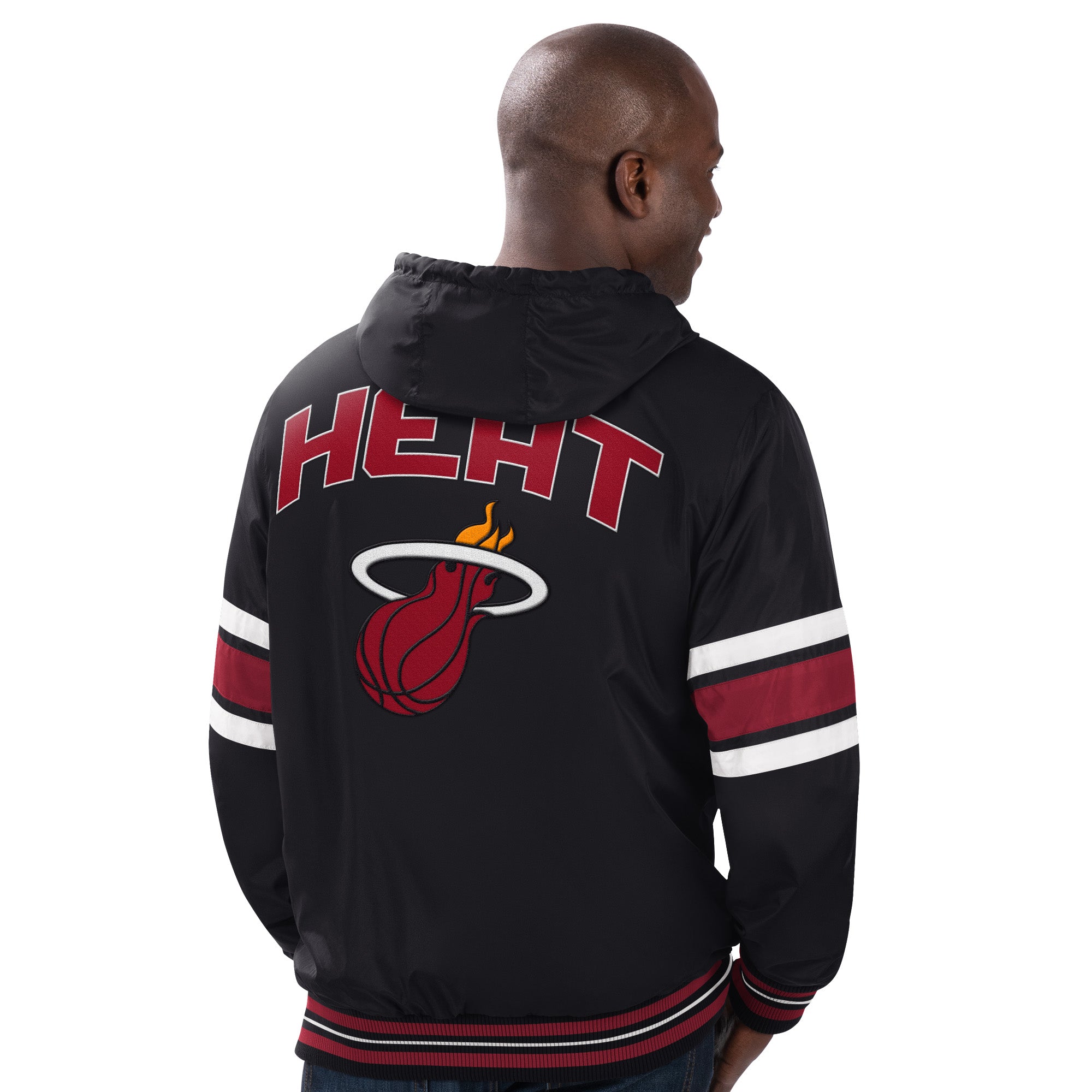 G-III Miami HEAT Reversible Jacket Men's Jacket G-III Sports   