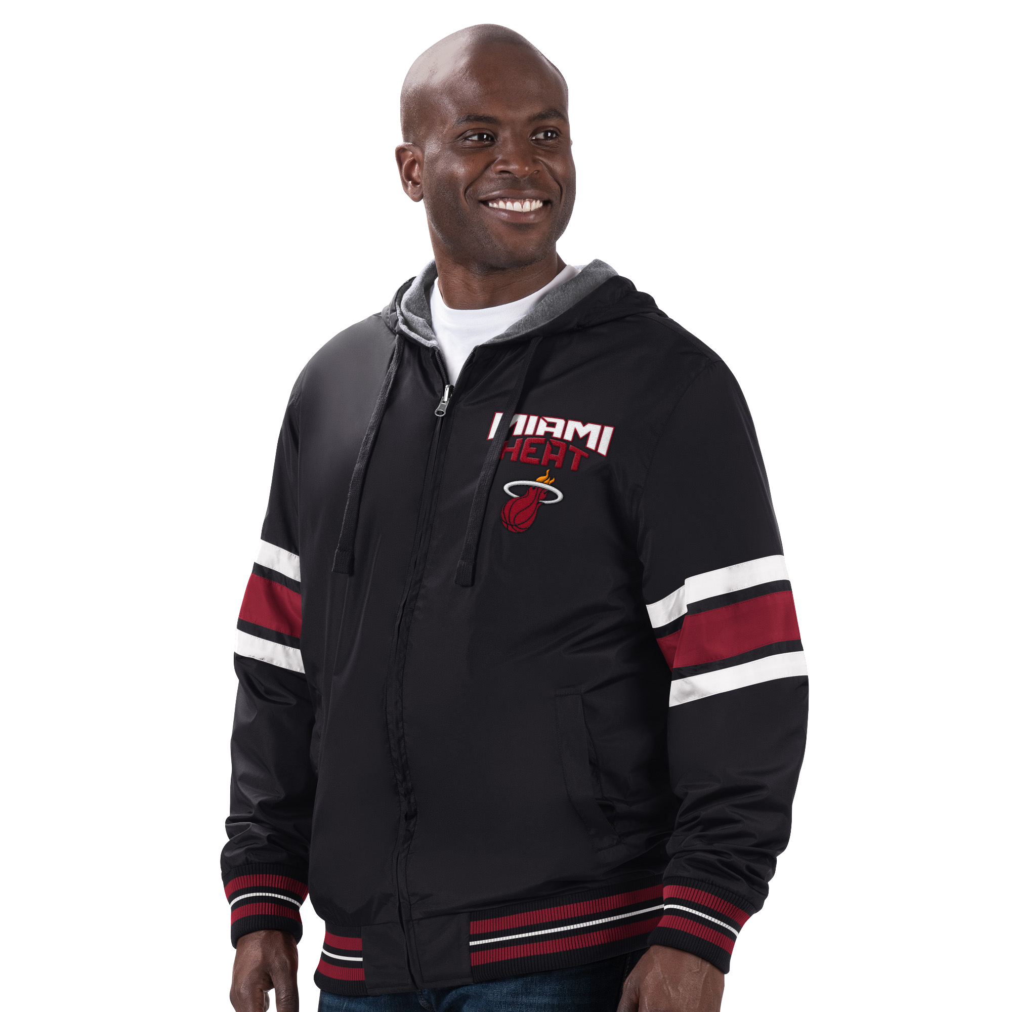 G-III Miami HEAT Reversible Jacket Men's Jacket G-III Sports   