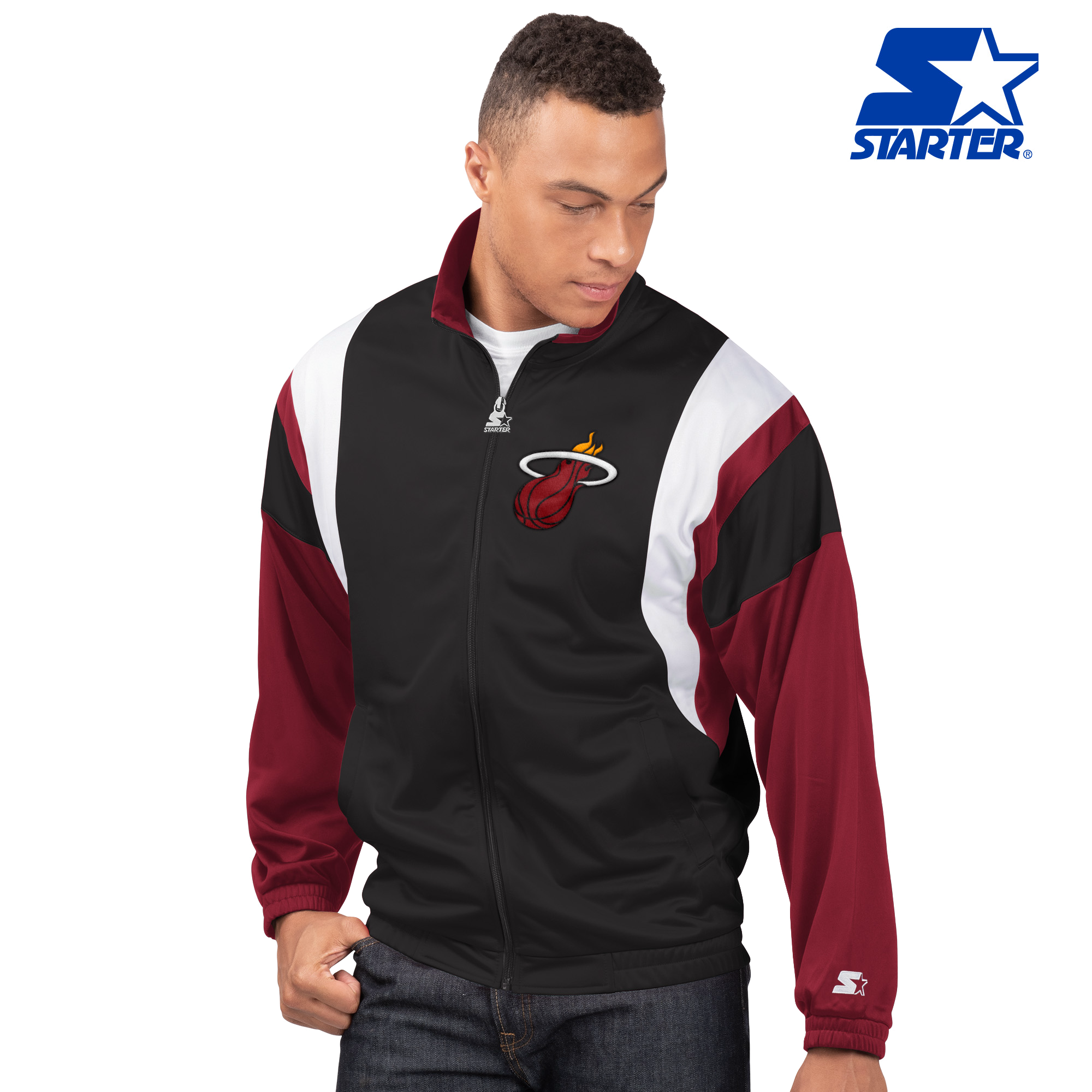 Starter Miami HEAT Jacket Men's Jacket G-III Sports   