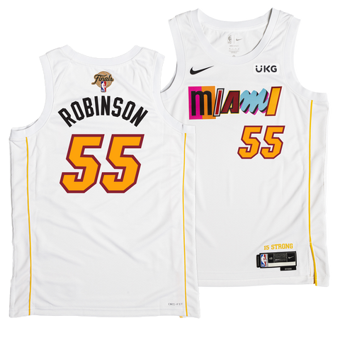 Duncan Robinson Authentic Signed White Pro Style Miami Vice