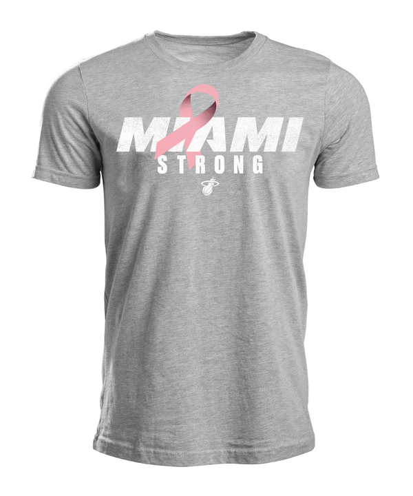 Court Culture Miami Strong Men's Grey Tee Unisex Tee Court Culture   