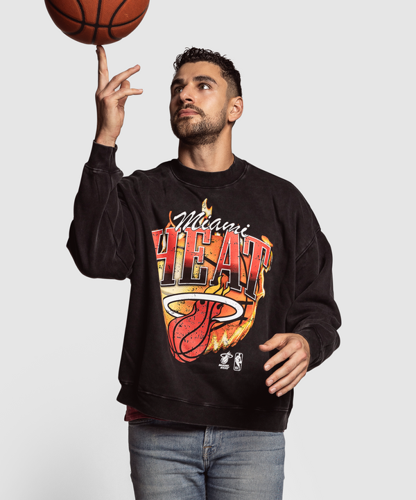 Court Culture Fireball Oversized Unisex Crewneck MENSOUTERWEAR COURT CULTURE   