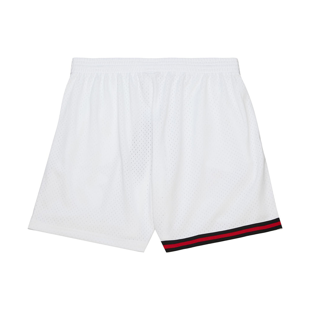 Mitchell & Ness Miami Heat Swingman Shorts White, Size: Small