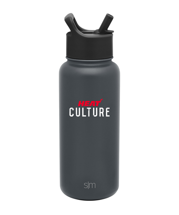 Simple Modern HEAT Culture Wordmark 32 OZ Summit Bottle Novelties Simple Modern   