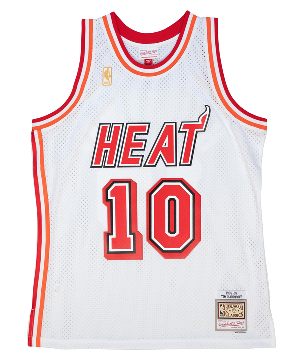 Tim Hardaway Mitchell & Ness Miami HEAT 1996-97 Swingman Jersey Men's Jersey Mitchell & Ness   