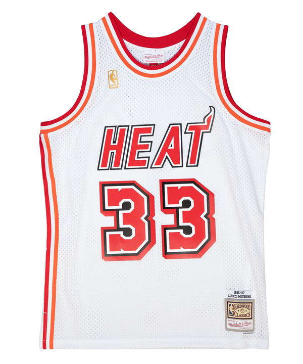 Alonzo Mourning Mitchell & Ness Miami HEAT 1996-97 Swingman Jersey Men's Jersey Mitchell & Ness   