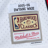 Dwyane Wade Mitchell & Ness Miami HEAT 2005-06 Youth Swingman Jersey - 4