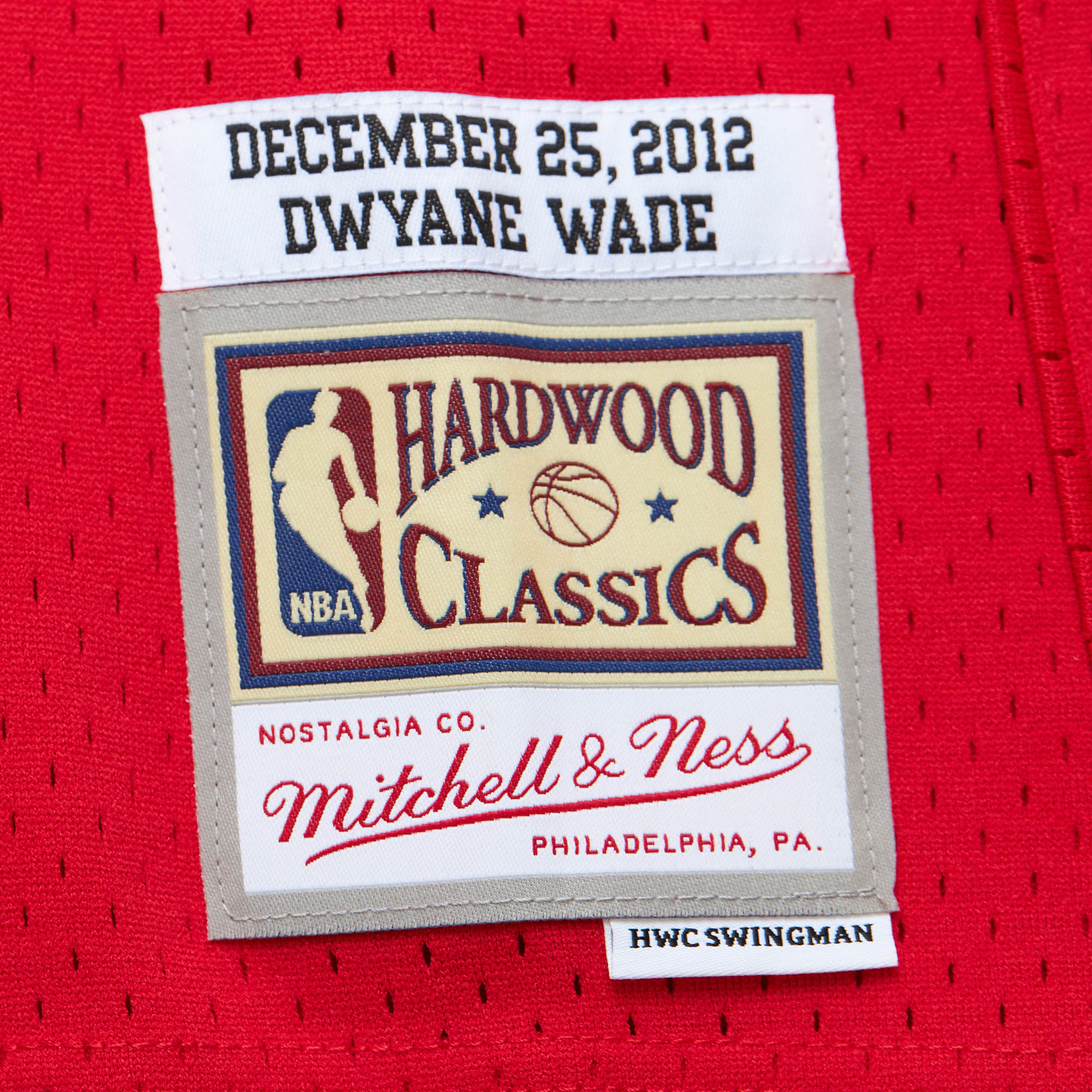 Dwyane Wade Mitchell & Ness 2012-13 Christmas Day Swingman Jersey Men's Jersey Mitchell & Ness   