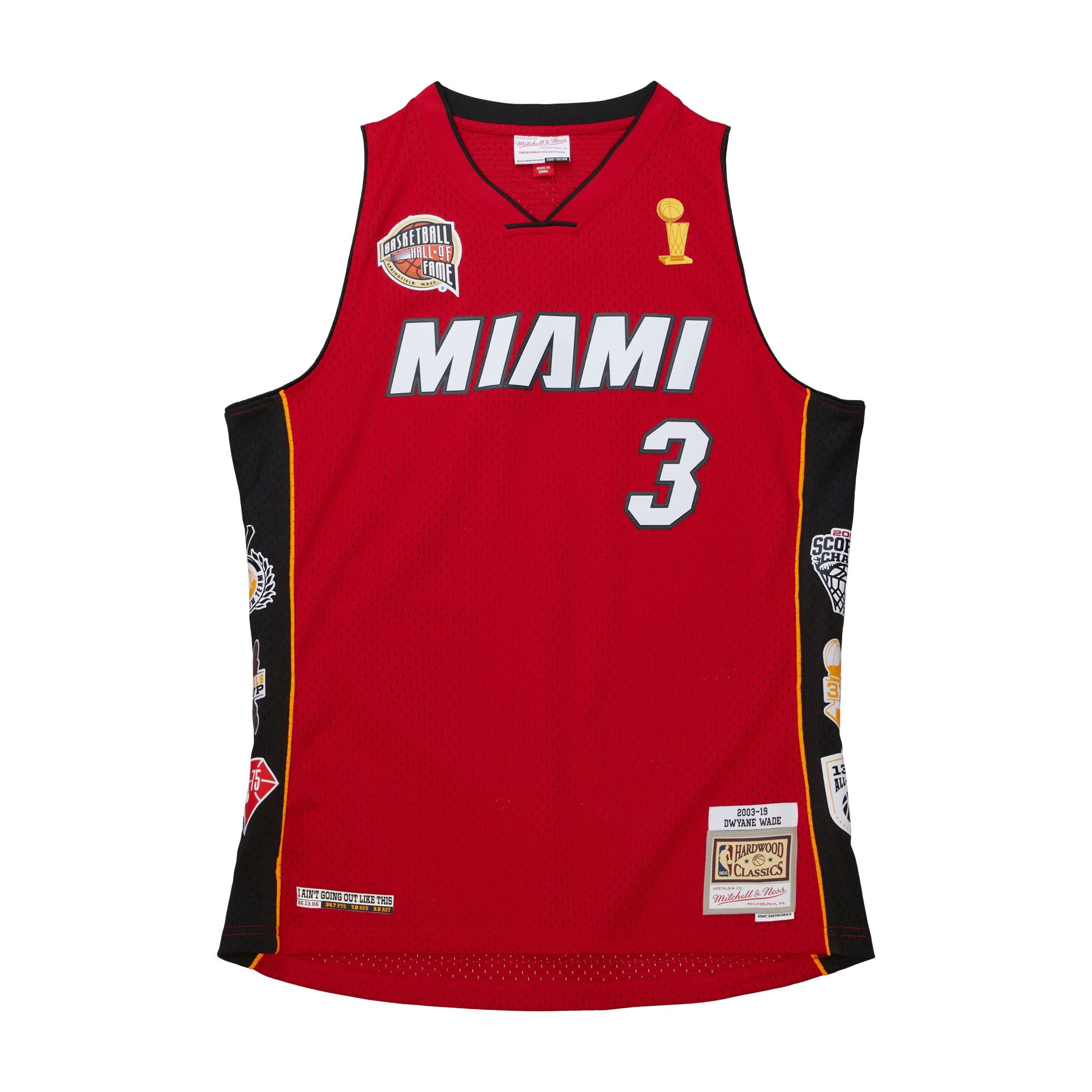 Court Culture x Mitchell and Ness Wade HOF Jersey Men's Jersey Court Culture   