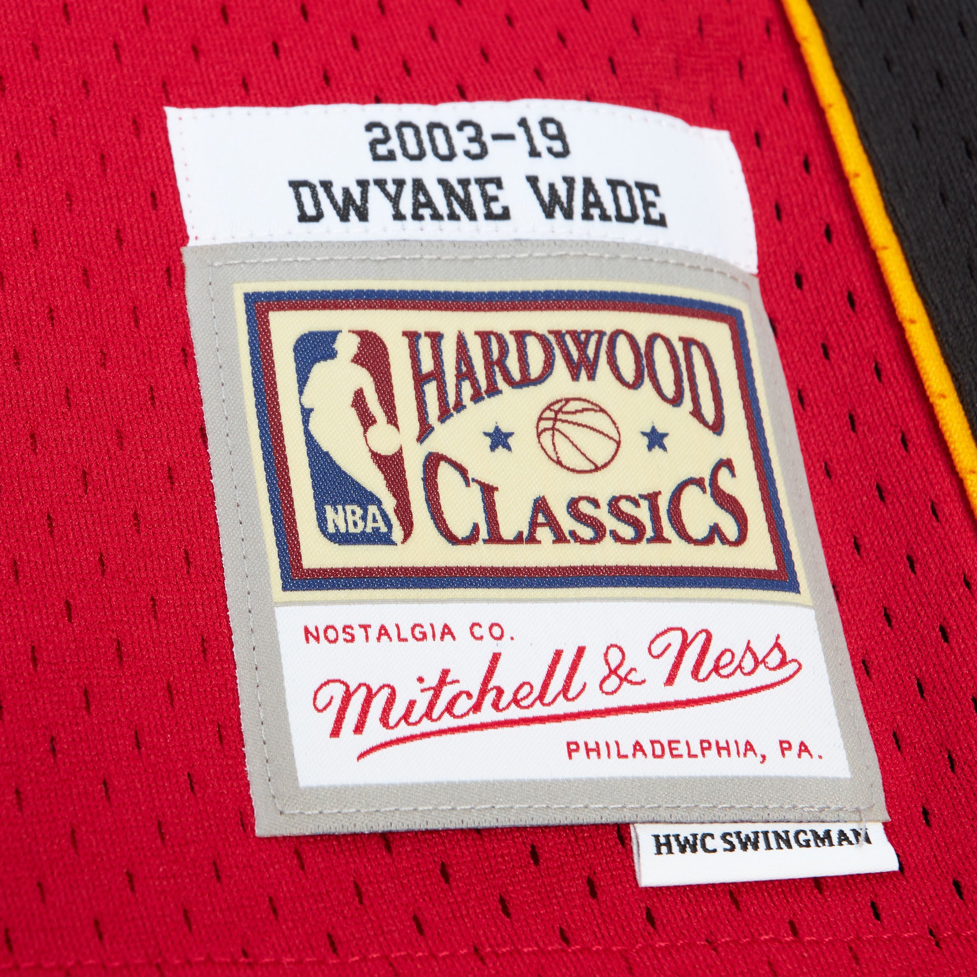 Court Culture x Mitchell and Ness Wade HOF Warm-Up Jacket – Miami HEAT Store