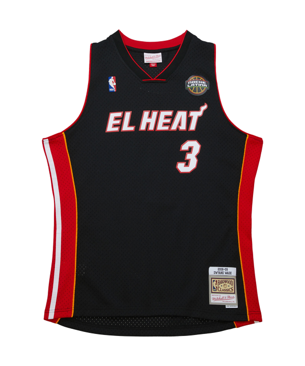 Dwyane Wade Mitchell & Ness 2008-09 EL HEAT Swingman Jersey Men's Jersey Mitchell & Ness   