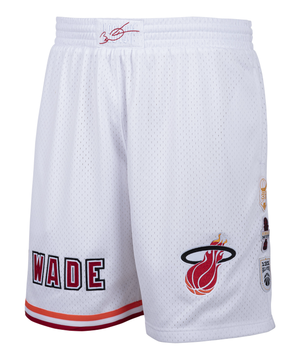 Dwyane Wade L3GACY White Shorts Men Shorts Mitchell & Ness   