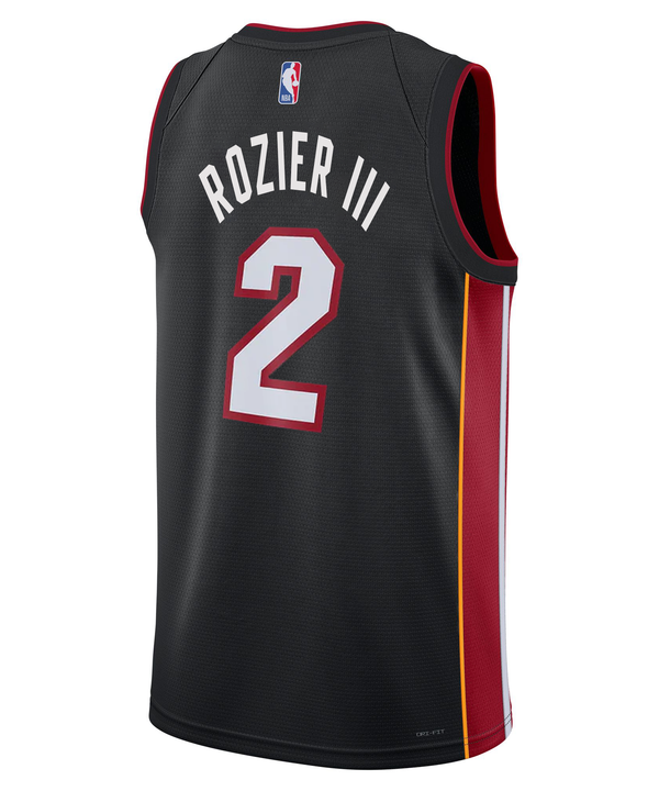 Terry Rozier III Nike Miami HEAT Icon Black Swingman Jersey Men's Jersey Nike   