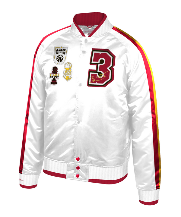 Dwyane Wade L3GACY Bomber Men's Jacket Mitchell & Ness   