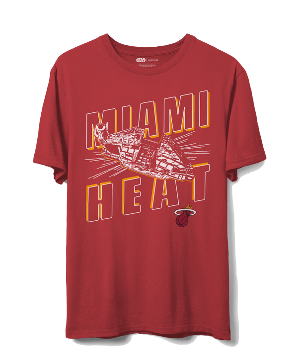 Junk Food Miami HEAT Star Wars Falcon Tee Unisex Tee Junk Food   