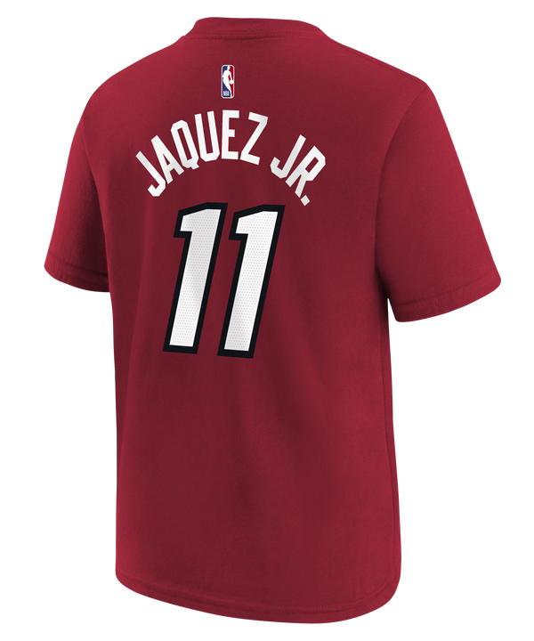 Jaime Jaquez Jr. Nike Statement Red Name & Number Youth Tee Youth Tee Nike   