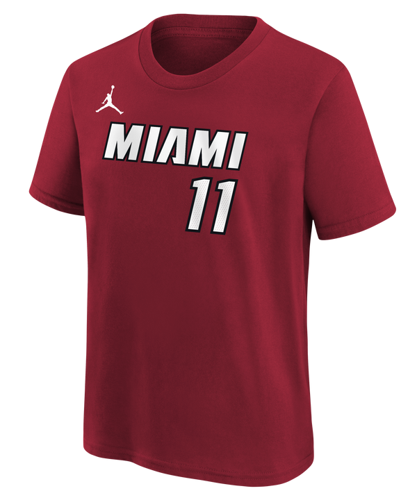 Jaime Jaquez Jr. Nike Statement Red Name & Number Youth Tee Youth Tee Nike   