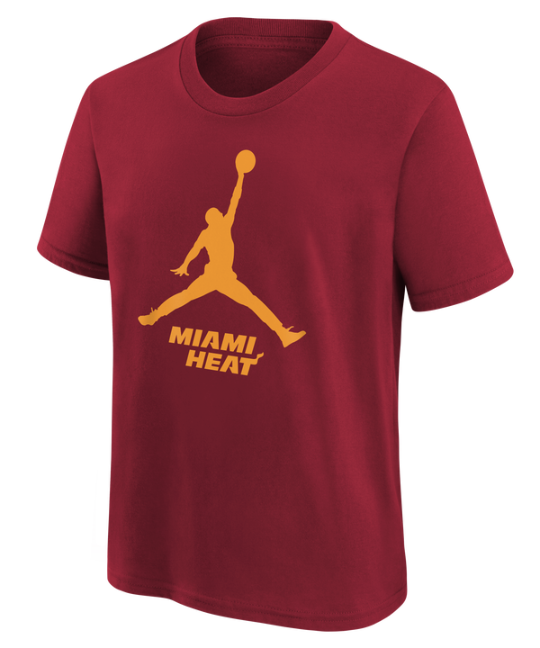 Jordan Brand Miami HEAT Red Youth Tee KIDSTEE OUTERSTUFF   