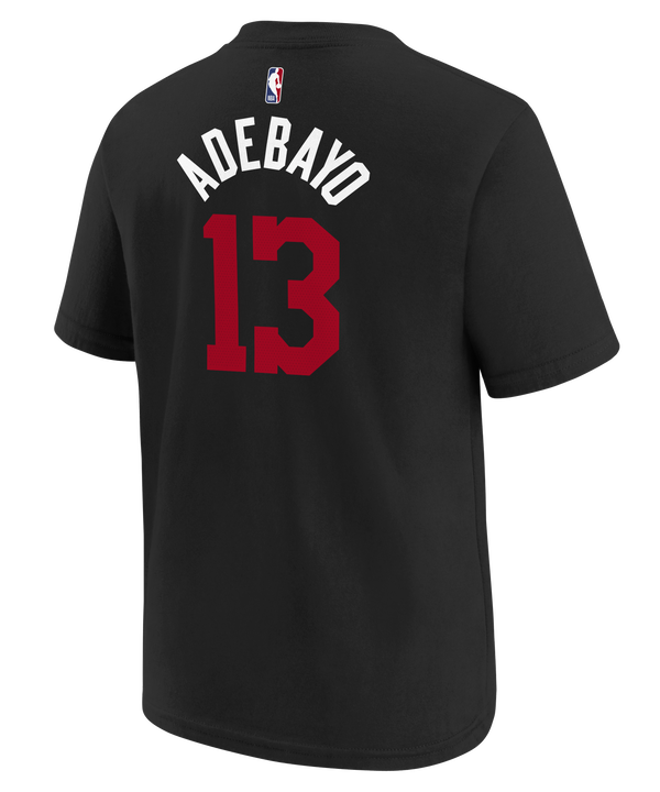 Bam Adebayo Nike HEAT Culture Name & Number Kids Tee Kids Tee Nike   