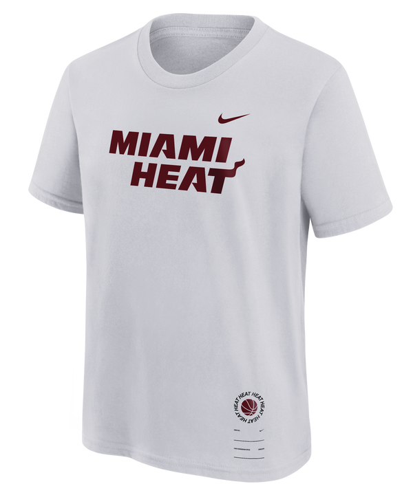 Nike Miami HEAT Essential Wordmark Youth Tee Youth Tee Nike   