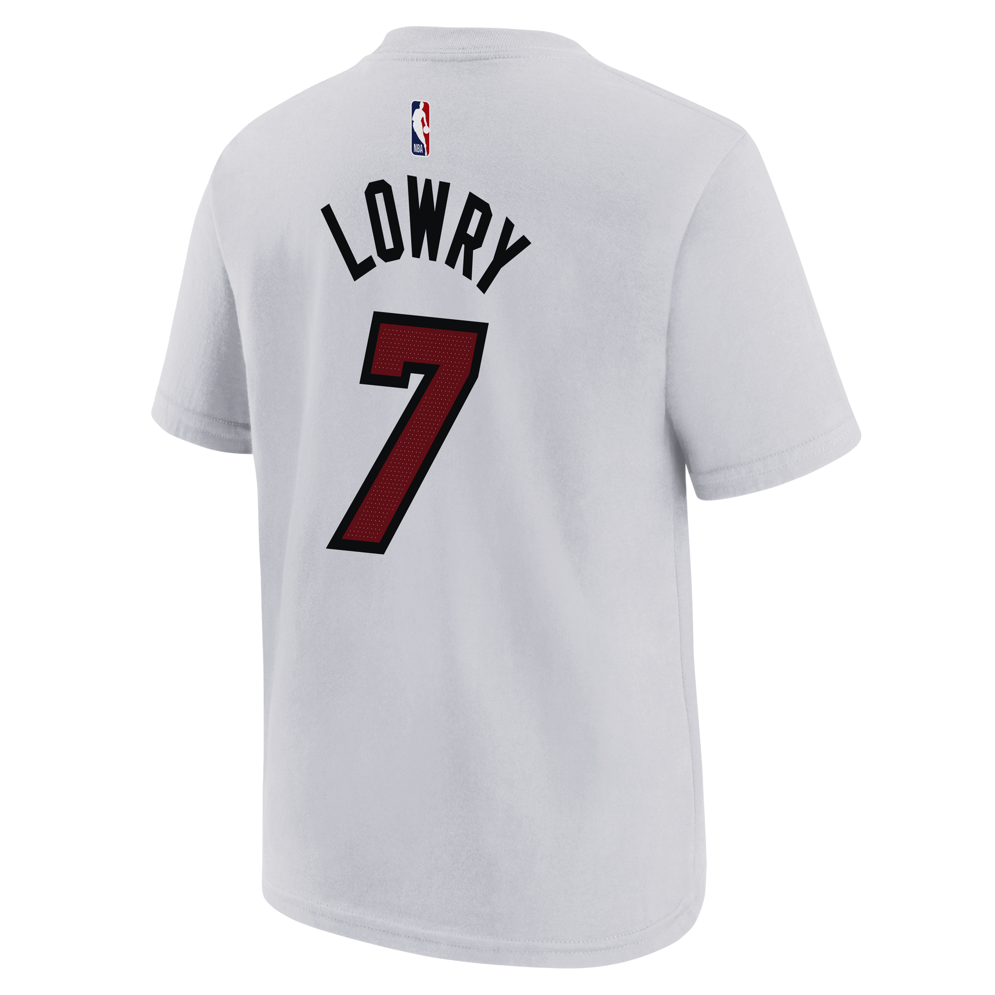 Kyle Lowry Nike Association White Name & Number Youth Tee Youth Tee Nike   