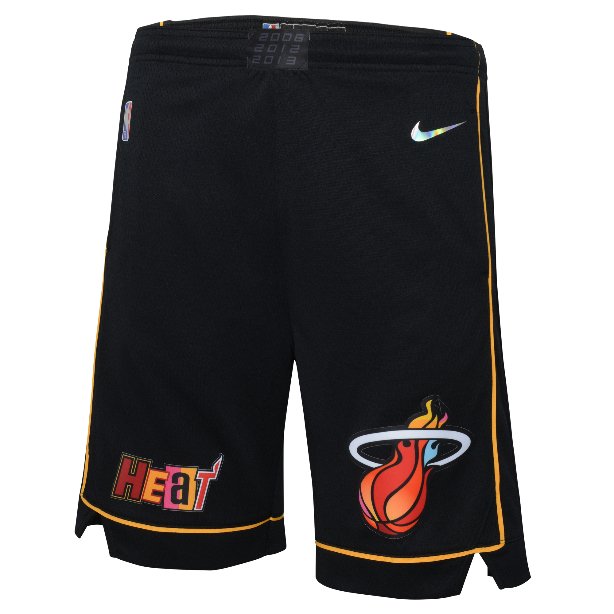 Nike Miami HEAT Mashup Youth Swingman Shorts Youth Shorts Nike   