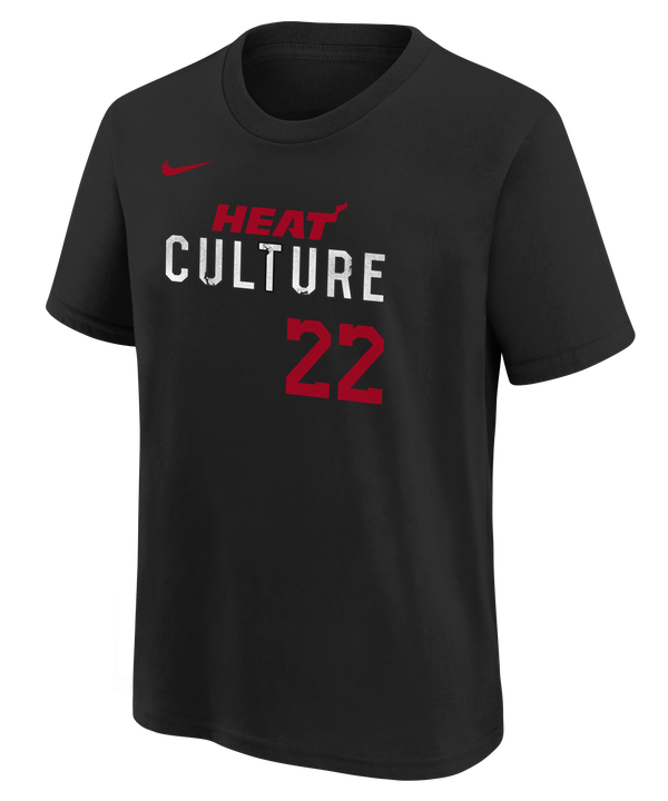 Jimmy Butler Nike HEAT Culture Name & Number Youth Tee Youth Tee Nike   