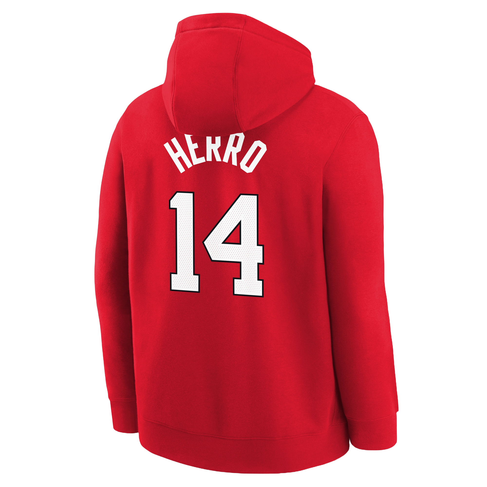 Tyler Herro Nike HEAT Culture: Blood Red Name & Number Youth Hoodie Youth Hoodie Nike