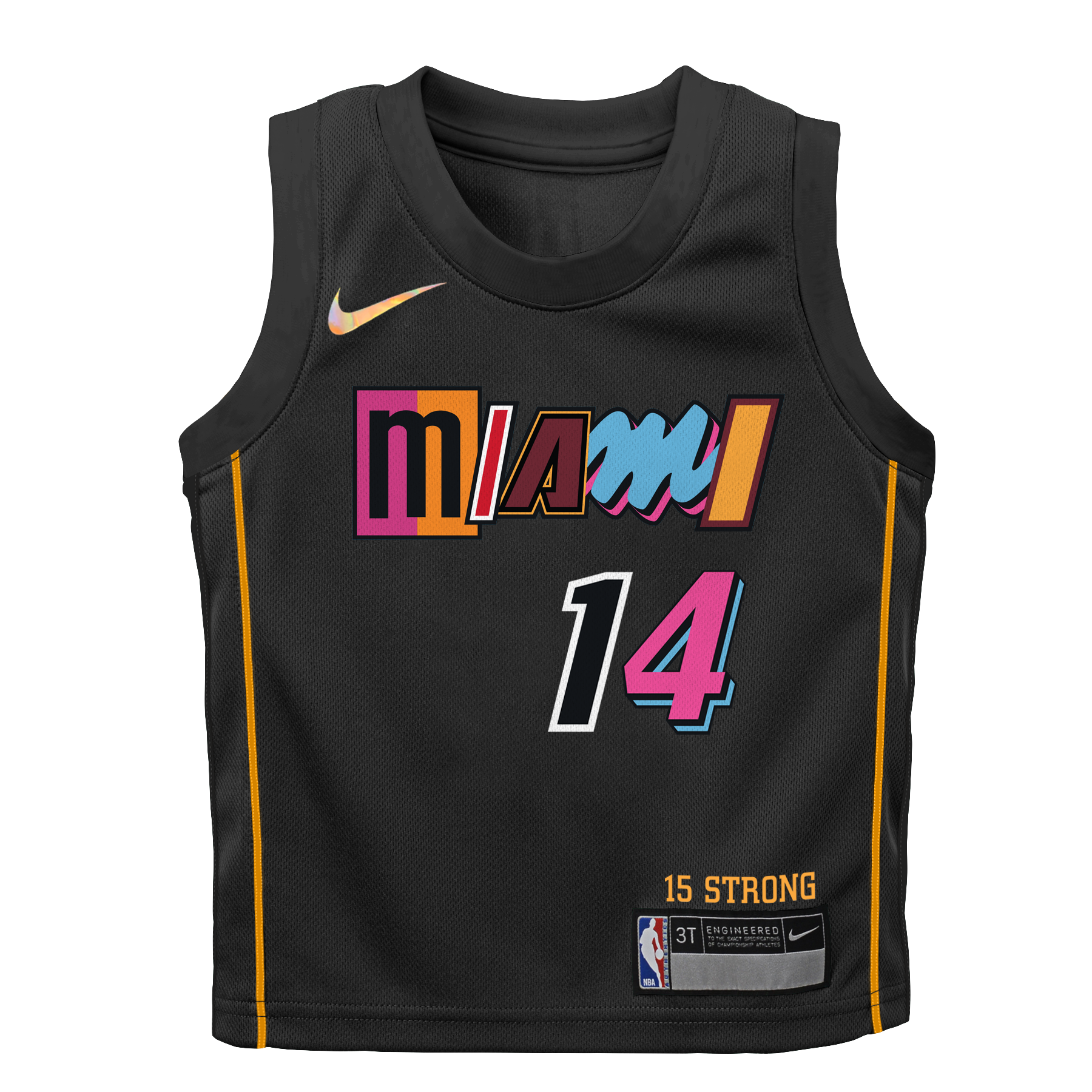 Tyler Herro Nike Miami HEAT Mashup Infant Jersey Infant Jersey Nike   