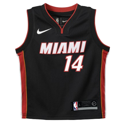 Bam Bam Ado Authentic Autographed Miami Heat Nike Icon NBA