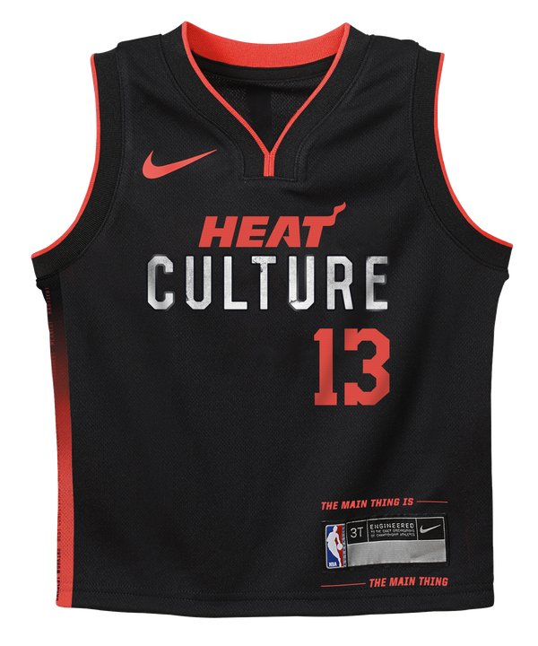 Bam Adebayo Nike HEAT Culture Toddler Replica Jersey Toddlers Nike   