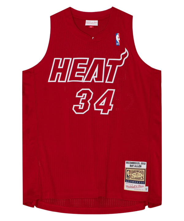 Ray Allen Mitchell and Ness 2012-13 Christmas Day Authentic Jersey Men's Jersey Mitchell & Ness   