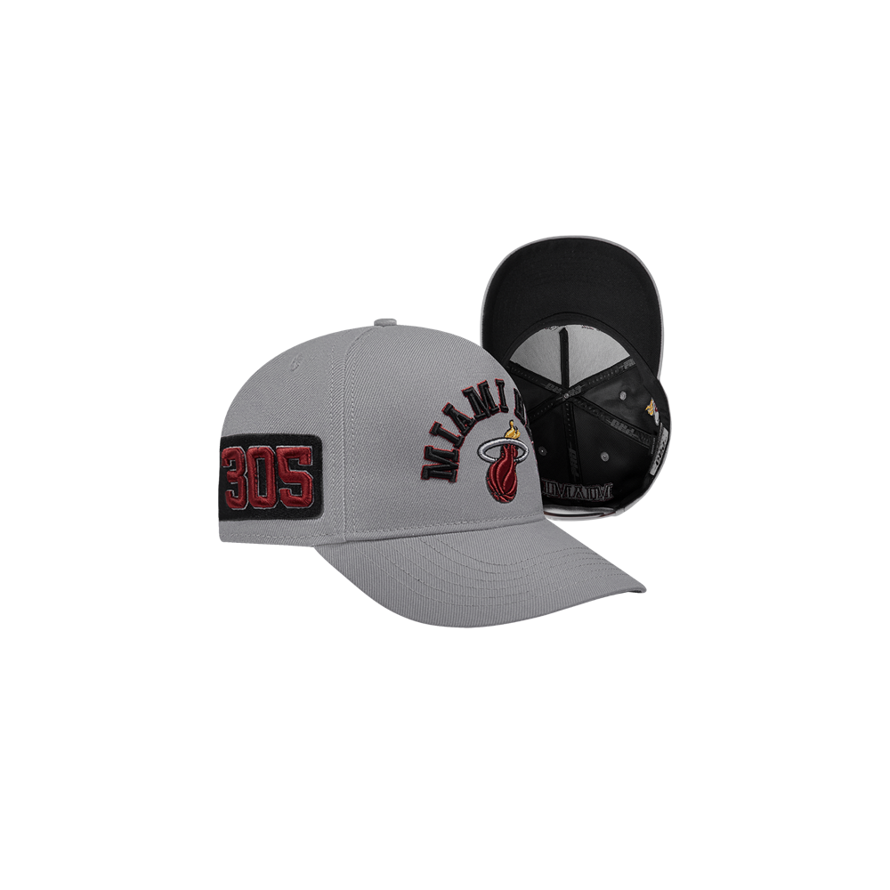 Pro Standard Miami HEAT Area Code Snapback Unisex Caps Pro Standard   