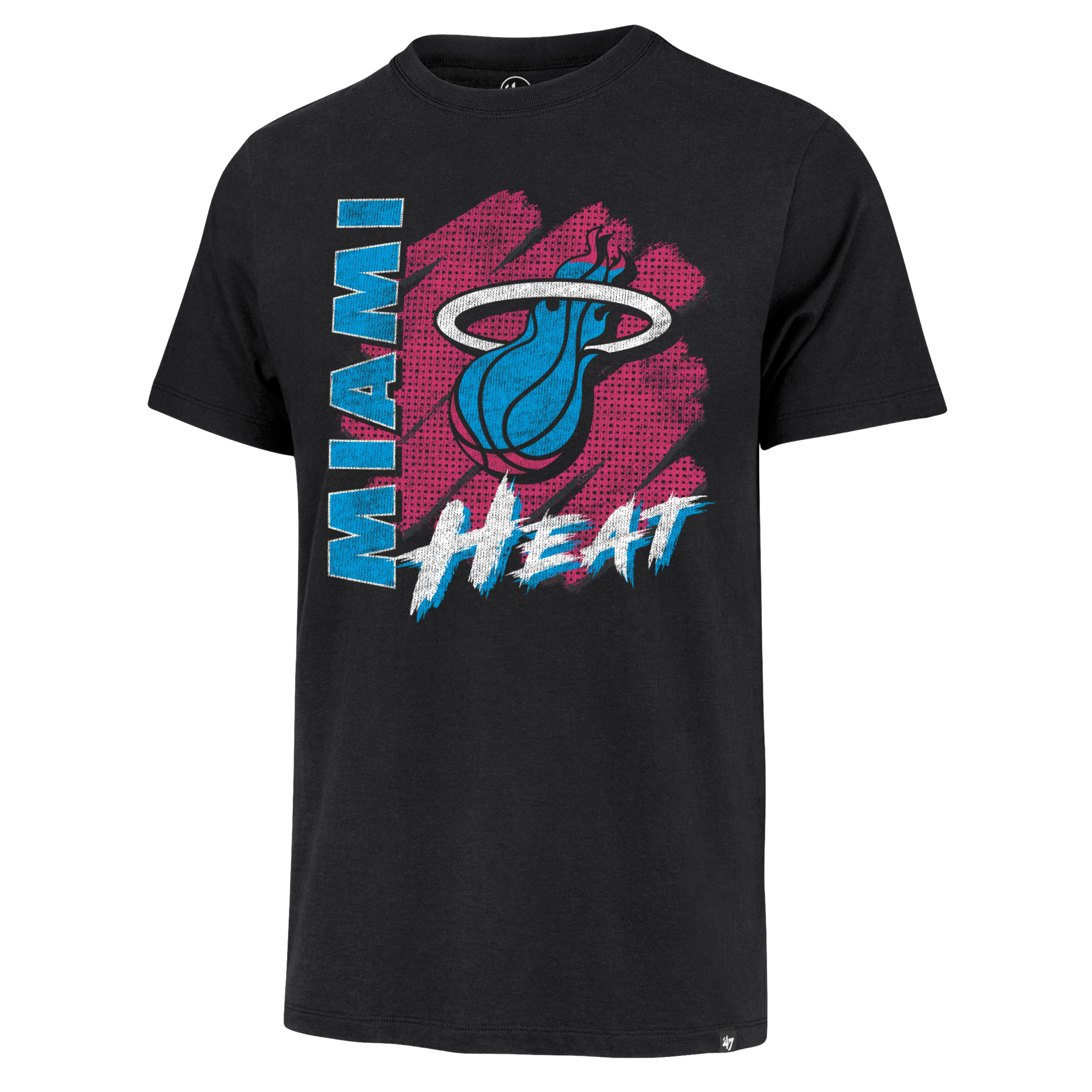 '47 Brand Miami HEAT Original Vice Front Row Tee Men's Tee '47 Brand