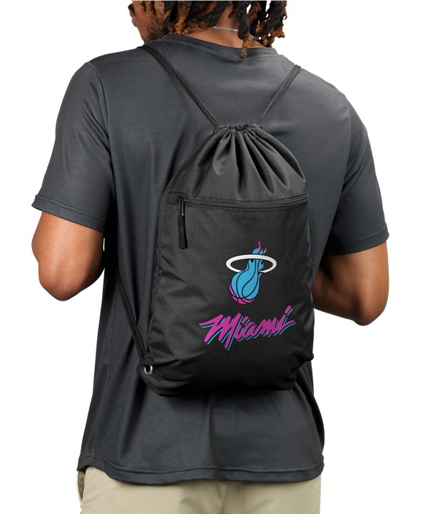 Miami HEAT Original Vice Drawstring Bag Novelties Forever Collectibles