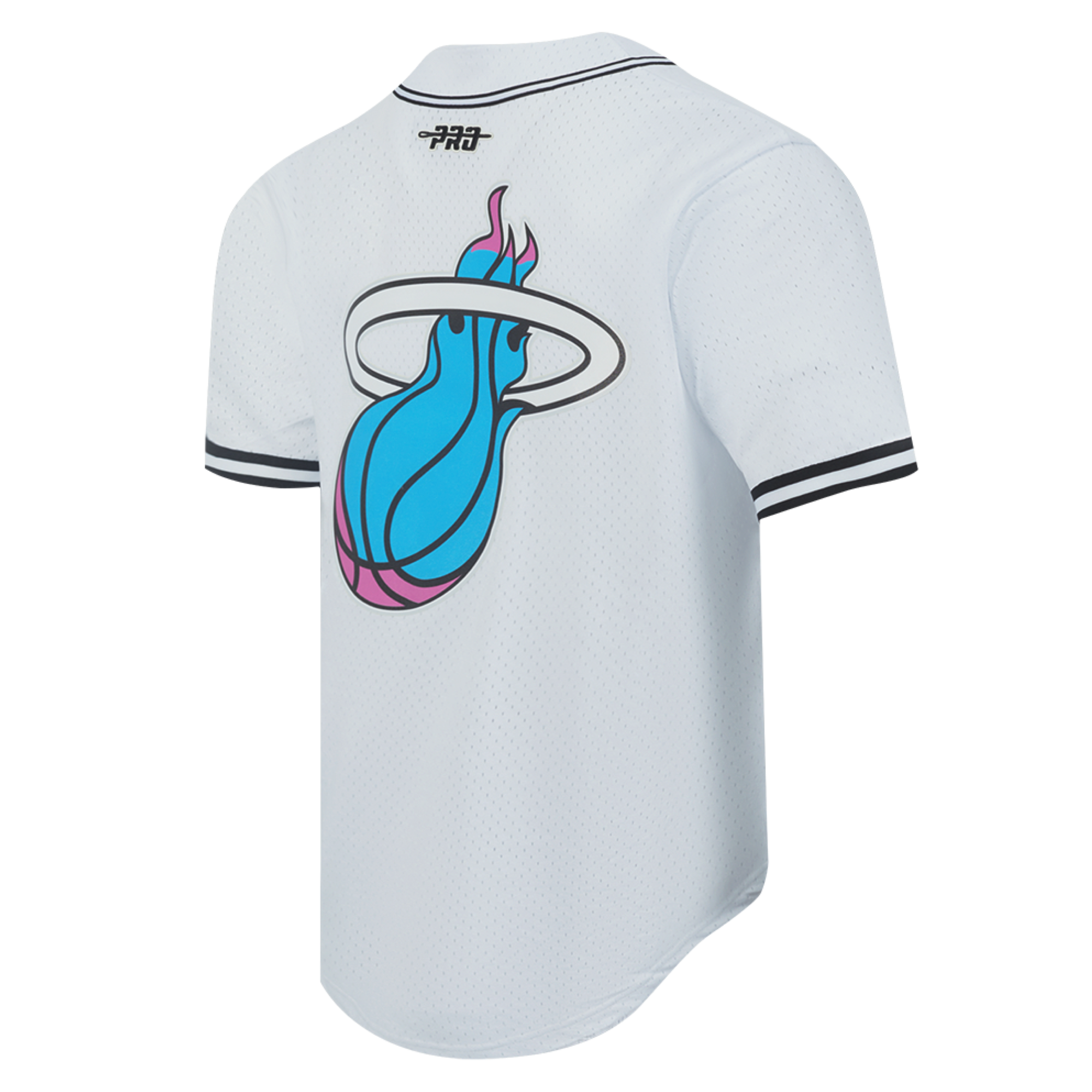 Pro Standard Miami HEAT Original Vice Mesh Button Down Men's Tee Pro Standard