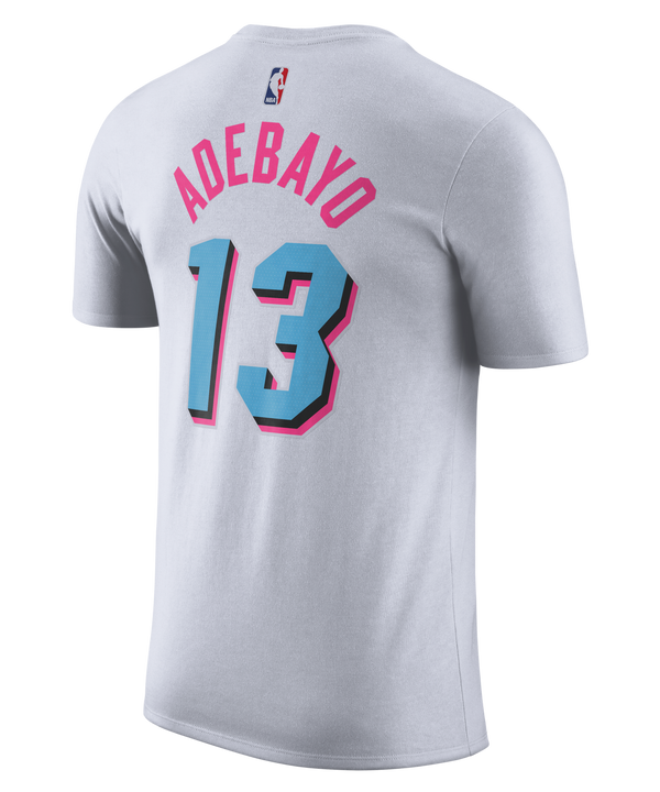 Bam Adebayo Nike Original Vice Name & Number Tee Men's Tee Nike