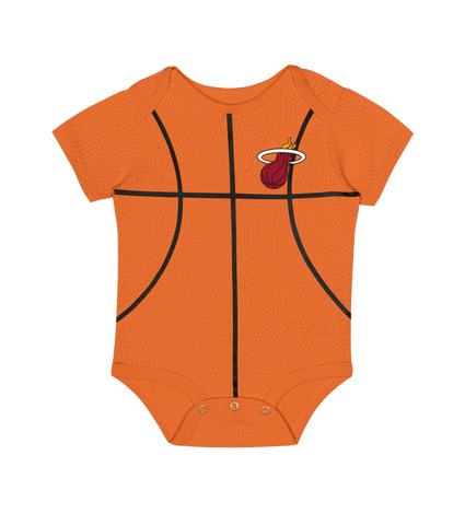 Miami HEAT Basketball Newborn Creeper