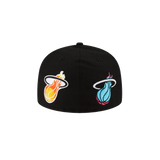 Court Culture Miami Mashup Vol. 2 Ball & Flame Fitted Hat - 2