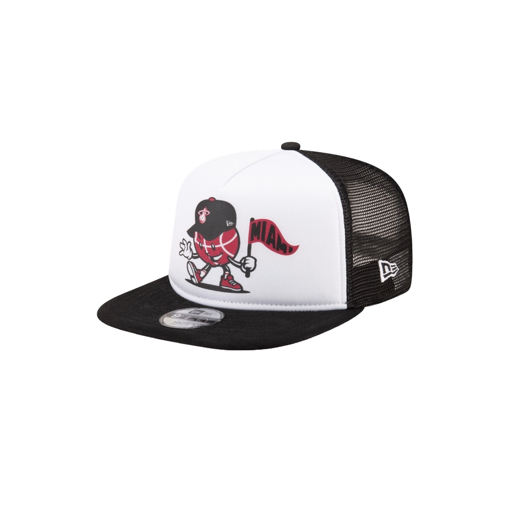 New Era Miami HEAT Fan Youth Snapback Youth Hat New Era   